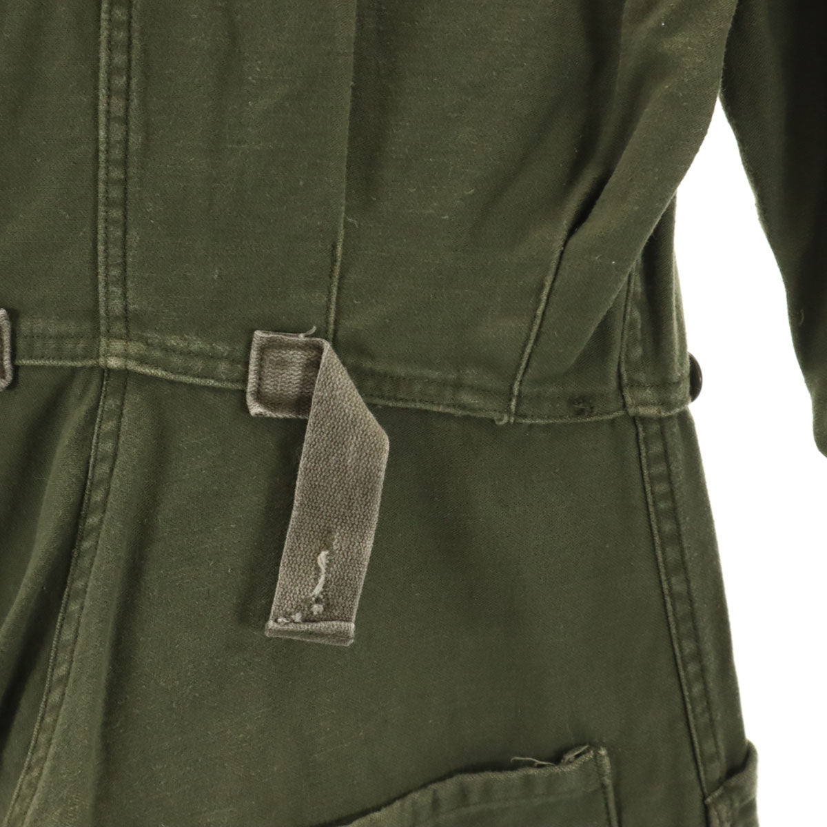 US ARMY アメリカ軍 コットンサテン 米軍 TYPE 1 つなぎ S カーキ ミリタリー メンズ