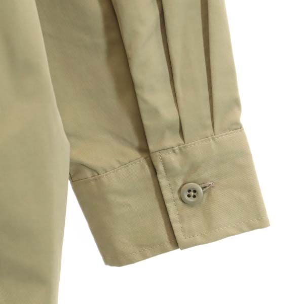 未使用 バースト222 18AW 日本製 長袖 ポーラー シャツ 2 ベージュ VAST222 メンズ