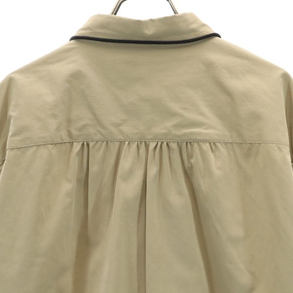 未使用 バースト222 18AW 日本製 長袖 ポーラー シャツ 2 ベージュ VAST222 メンズ