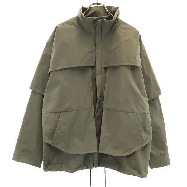 未使用 バースト222 18AW 日本製 レイヤー ブルゾン 2 カーキ VAST222 メンズ