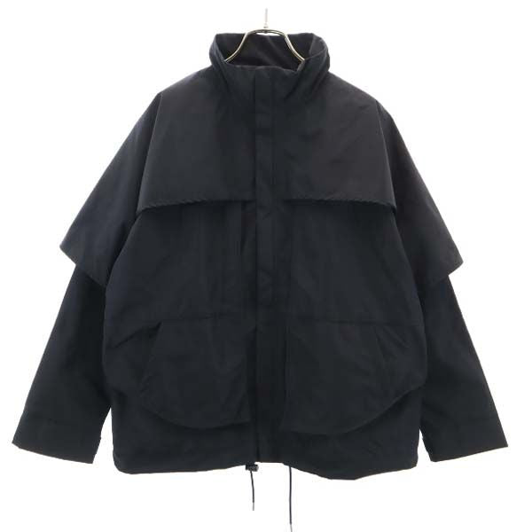未使用 VAST222 バースト222 18AW 日本製 レイヤー ブルゾン 2 ブラック メンズ