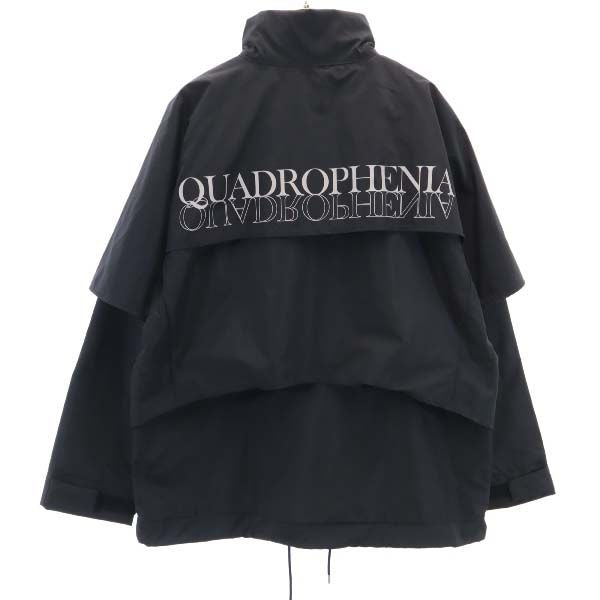 未使用 バースト222 18AW 日本製 レイヤー ブルゾン 2 ブラック VAST222 メンズ