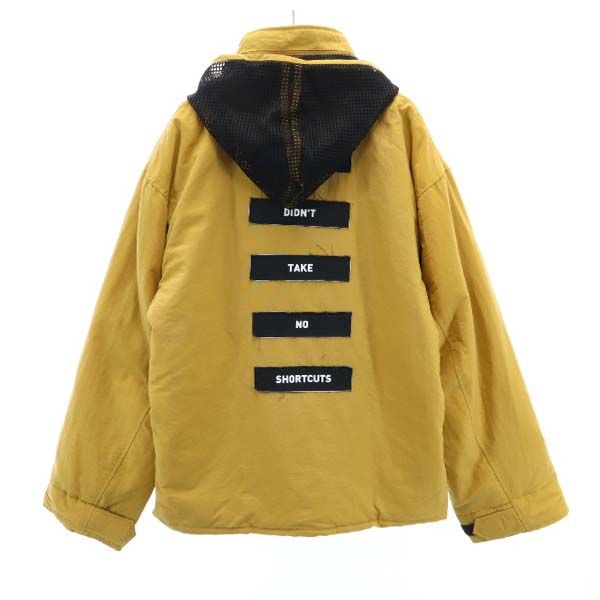 未使用 バースト222 19AW 日本製 M65 中綿 フィールドジャケット 2 イエロー VAST222 メンズ