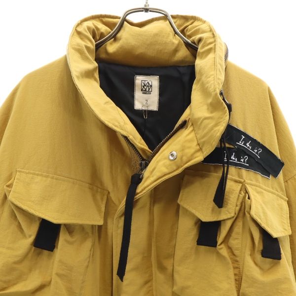 未使用 VAST222 バースト222 19AW 日本製 M65 中綿 フィールドジャケット 2 イエロー メンズ