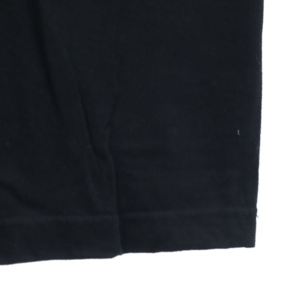 未使用 バースト222 18ss 日本製 スリーブプリント 長袖 スウェット トレーナー 3 ブラック VAST222 メンズ