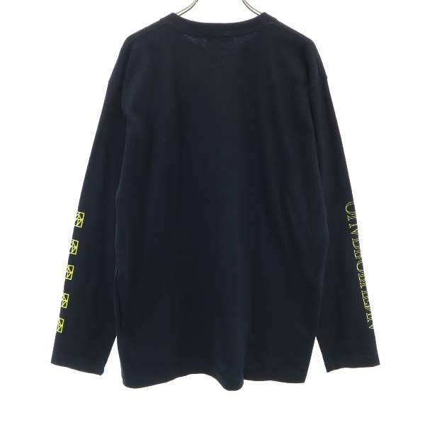 未使用 バースト222 18ss 日本製 スリーブプリント 長袖 スウェット トレーナー 2 ブラック VAST222 メンズ