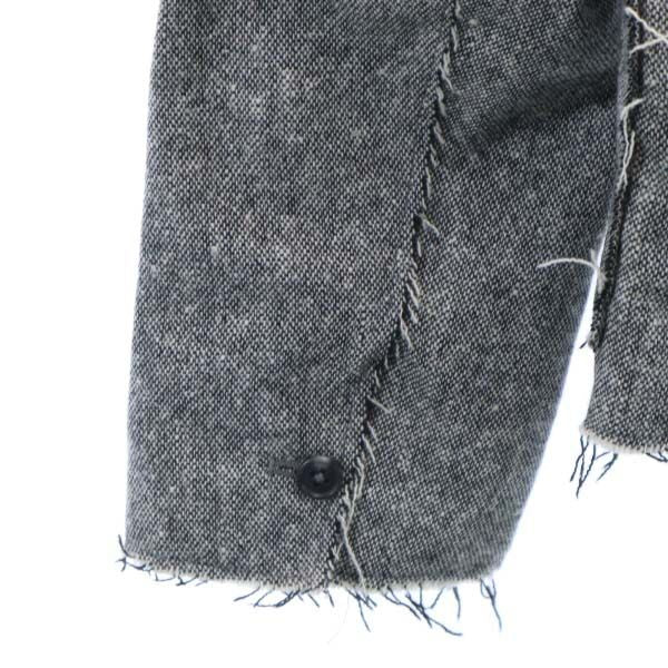 未使用 バースト222 16AW 日本製 ツイード テーラードジャケット 2 グレー VAST222 メンズ