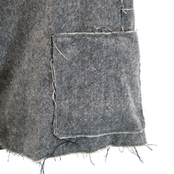 未使用 バースト222 16AW 日本製 ツイード テーラードジャケット 2 グレー VAST222 メンズ