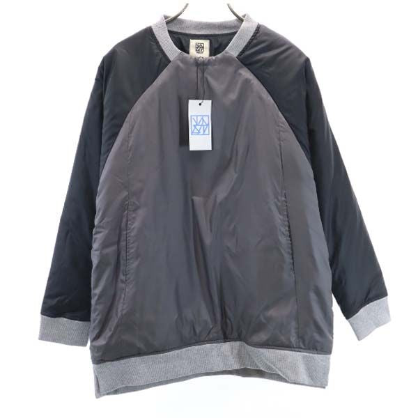 未使用 バースト222 19AW 日本製 中綿ジャケット 1 ブラック VAST222 プルオーバー メンズ