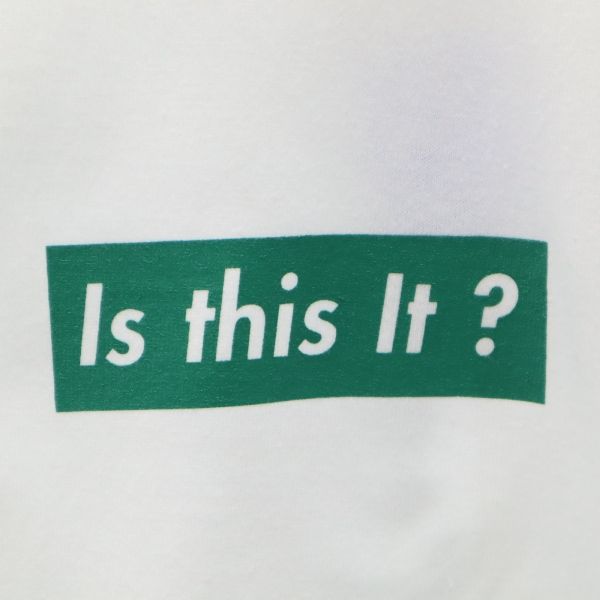 未使用 バースト222 19ss 日本製 プリント 長袖 スウェット トレーナー 3 ホワイト VAST222 メンズ