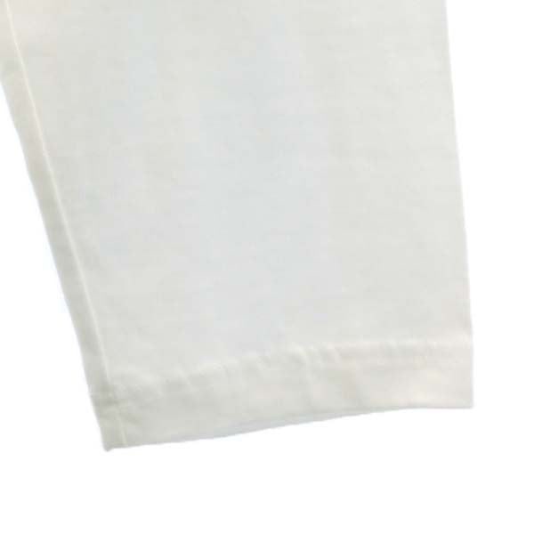 未使用 バースト222 19ss 日本製 プリント 長袖 スウェット トレーナー 3 ホワイト VAST222 メンズ