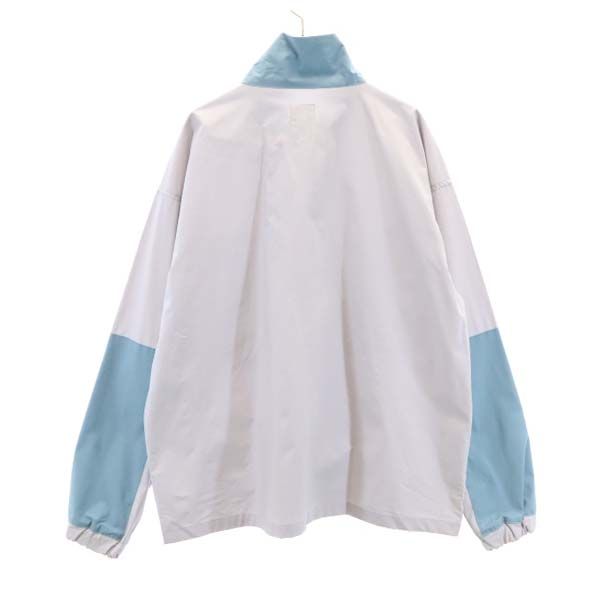 未使用 バースト222 20ss 日本製 バイカラー ブルゾン 2 グレー×ブルー VAST222 ジャケット メンズ