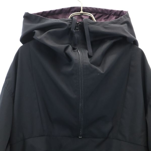 未使用 VAST222 バースト222 18AW 日本製 サイドジップ アノラックパーカー 2 黒 メンズ