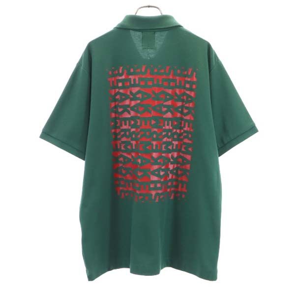 未使用 バースト222 19ss 日本製 SHAKER 半袖 ポロシャツ 2 グリーン VAST222 メンズ