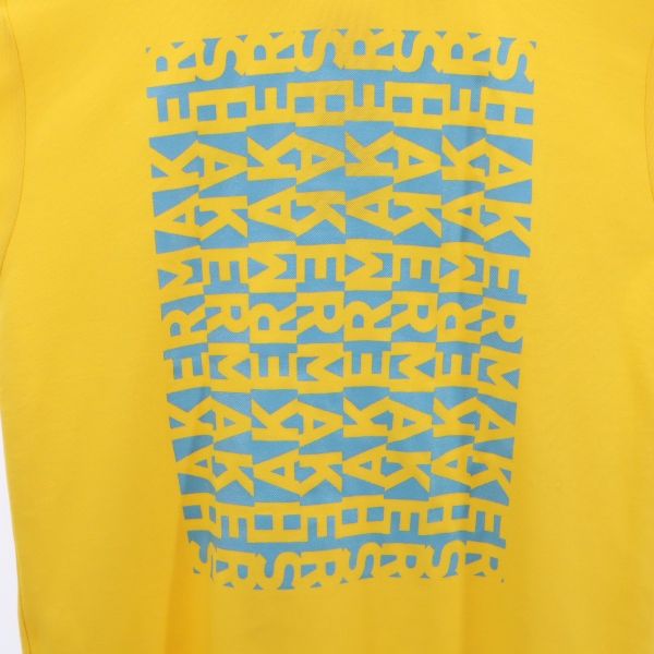 未使用 バースト222 19ss 日本製 SHAKER 半袖 ポロシャツ 2 イエロー VAST222 メンズ