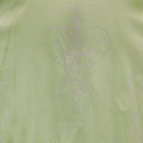 未使用 バースト222 18ss 日本製 ELEPHANT 半袖 Tシャツ 4 グリーン系 VAST222 エレファント メンズ