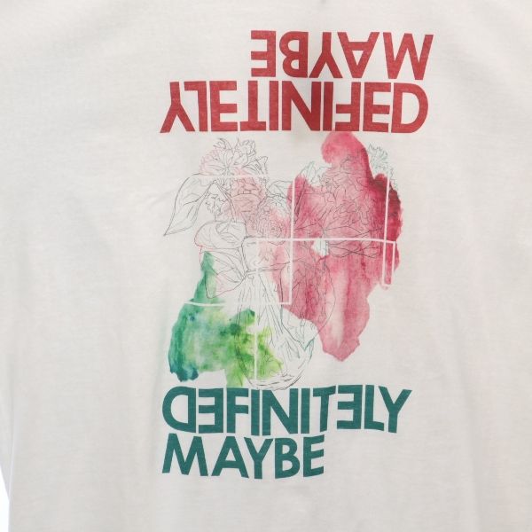 未使用 バースト222 19ss 日本製 DM PRINT 半袖 Tシャツ 3 ホワイト VAST222 メンズ