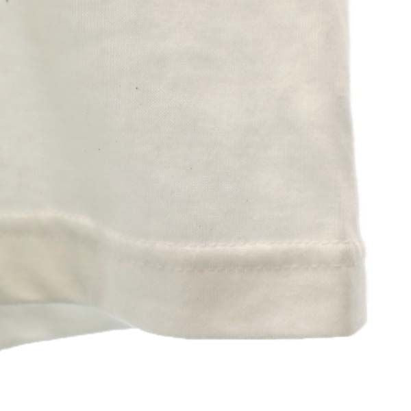 未使用 バースト222 19ss 日本製 DM PRINT 半袖 Tシャツ 3 ホワイト VAST222 メンズ