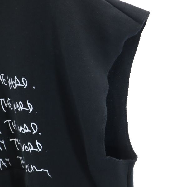 未使用 バースト222 20ss スウェットパーカー ベスト 2 ブラック VAST222 メンズ