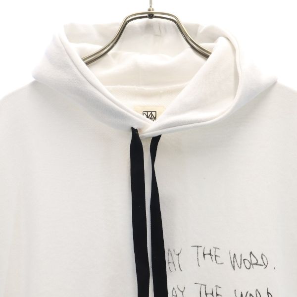 未使用 バースト222 20ss スウェットパーカー ベスト 2 ホワイト VAST222 メンズ