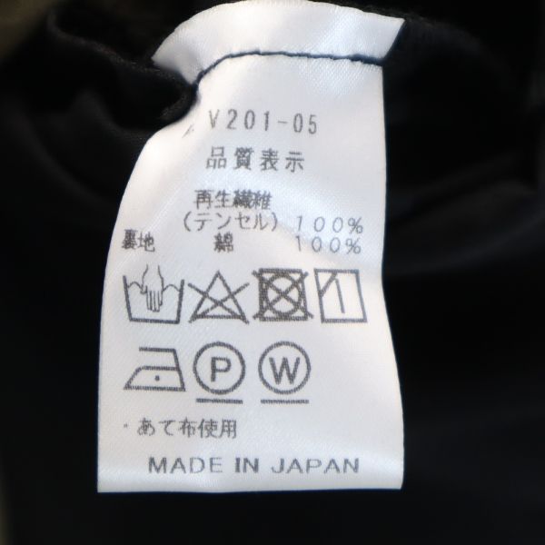 未使用 VAST222 バースト222 20ss 半袖 重ね着風 スキッパー カットソー 2 ブラック メンズ