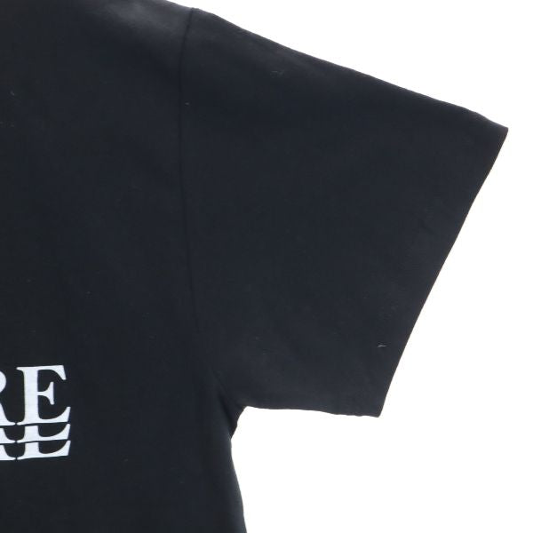 未使用 バースト222 20ss FIRE プリント 半袖 Tシャツ 2 ブラック VAST222 ラバーソウル メンズ