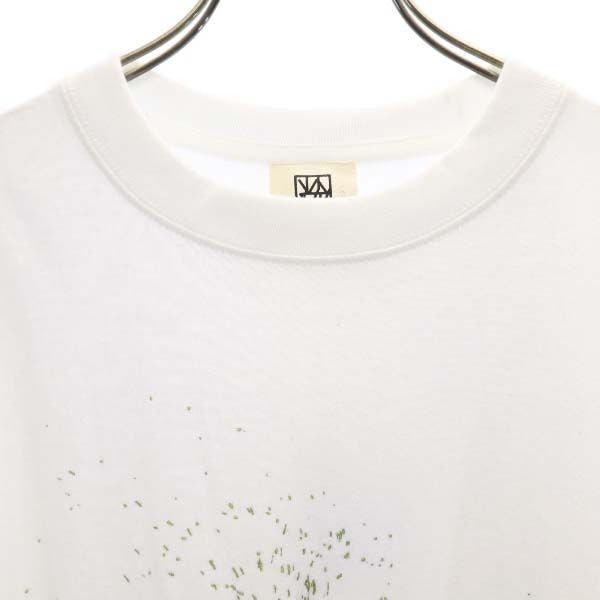 未使用 VAST222 バースト222 20ss FIRE プリント 半袖 Tシャツ 2 ホワイト ラバーソウル メンズ