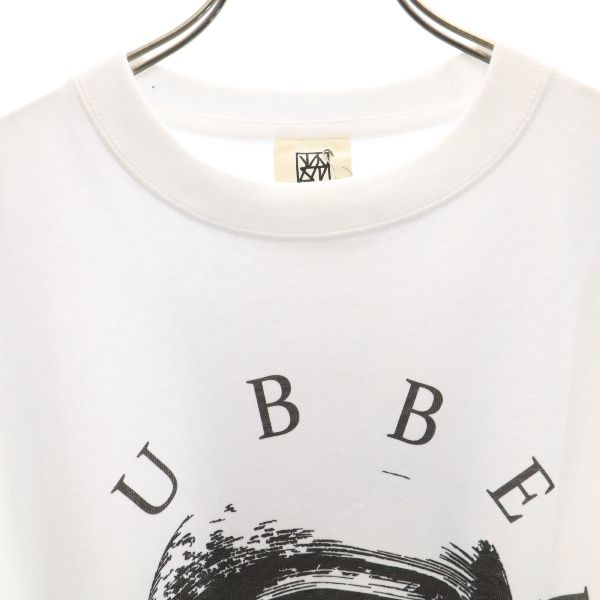 未使用 バースト222 20ss NOWHERE プリント 半袖 Tシャツ 2 ホワイト VAST222 ラバーソウル メンズ