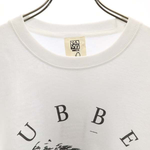 未使用 バースト222 20ss NOWHERE プリント 半袖 Tシャツ 3 ホワイト VAST222 ラバーソウル メンズ