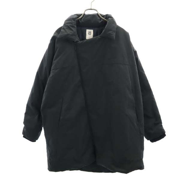新品 VAST222 バースト222 18AW 日本製 中綿コート 2 黒 ジップ メンズ