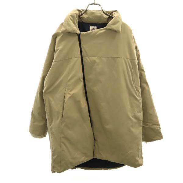 新品 VAST222 バースト222 18AW 日本製 中綿コート 2 ベージュ ジップ メンズ