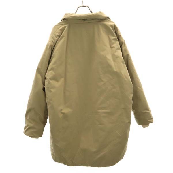 新品 VAST222 バースト222 18AW 日本製 中綿コート 2 ベージュ ジップ メンズ