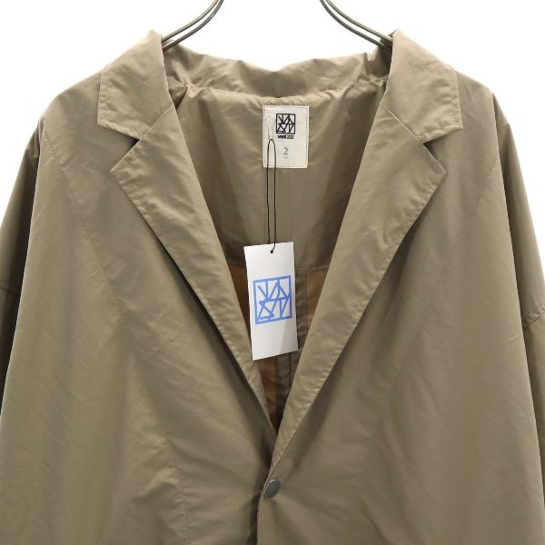 新品 VAST222 バースト222 20ss V201-08 LONG COAT 日本製 ロング チェスターコート 2 beige ベージュ メンズ