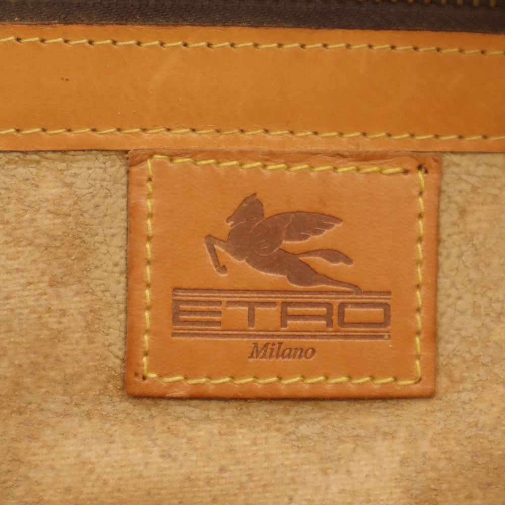 ETRO エトロ クラッチバッグ  ブラウン系 メンズ