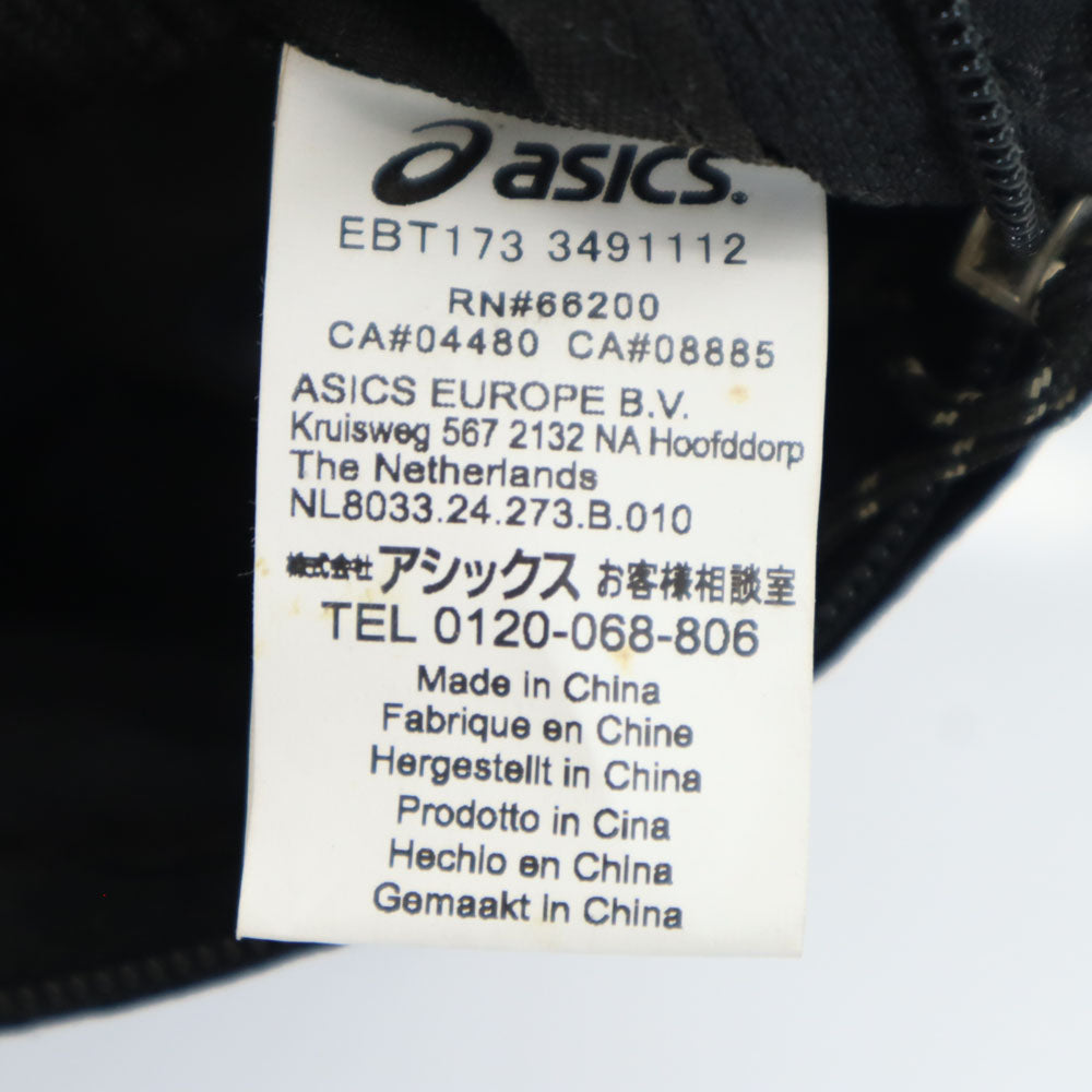 アシックス ボディバッグ  ブラック系 asics ウエストポーチ メンズ