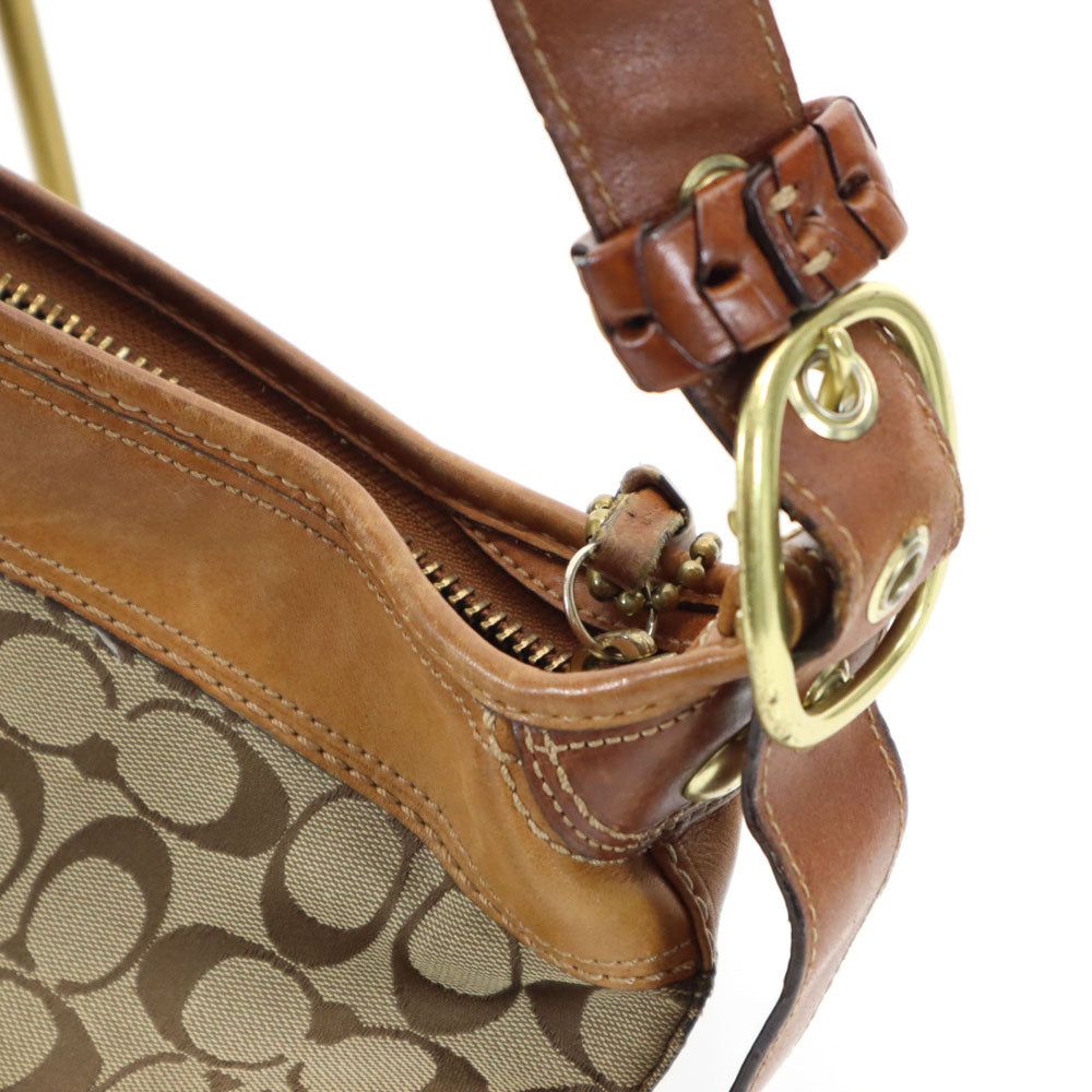 コーチ K0769-11444 ブリーカー シグネチャー柄 ショルダーバッグ  ブラウン系 COACH レディース
