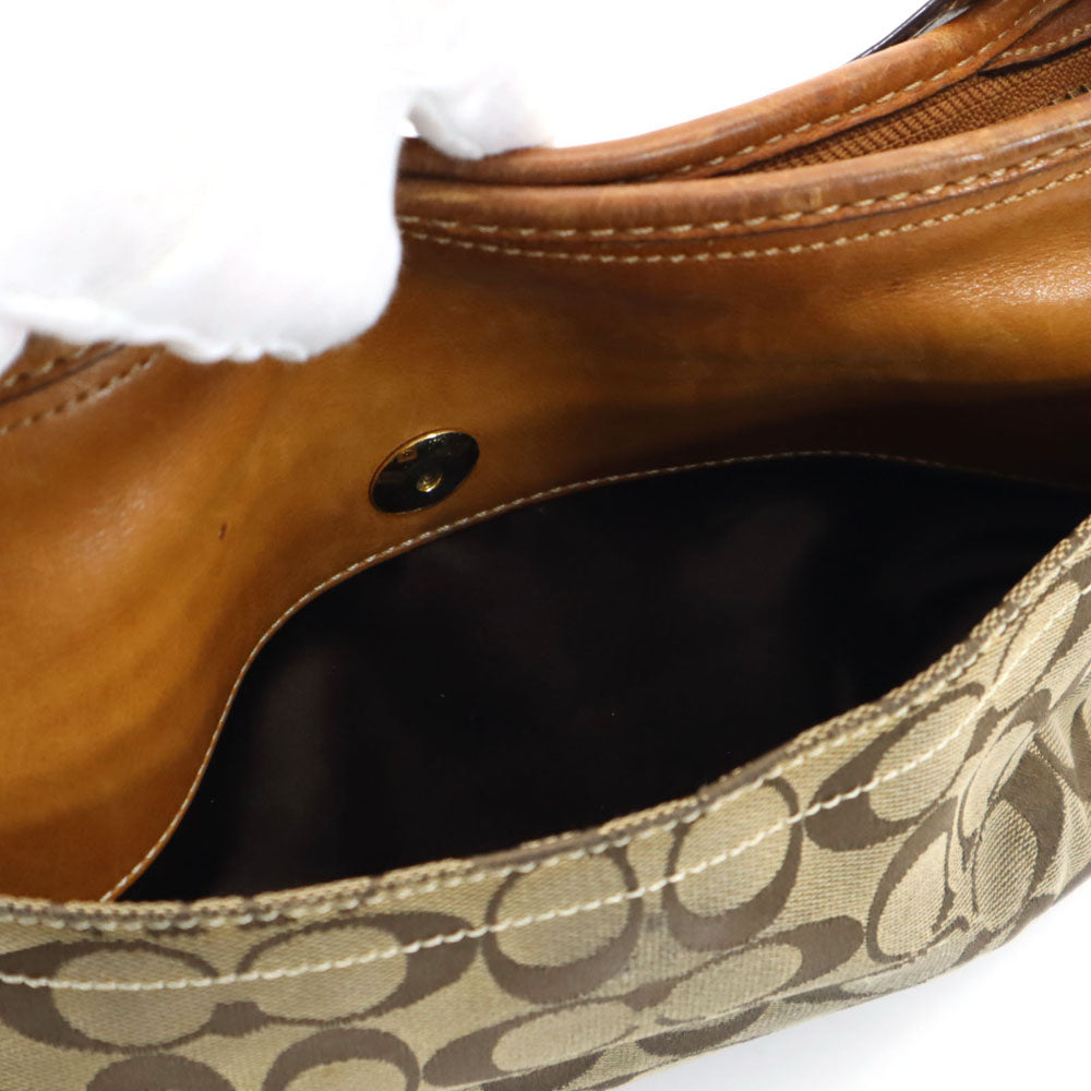 コーチ K0769-11444 ブリーカー シグネチャー柄 ショルダーバッグ  ブラウン系 COACH レディース