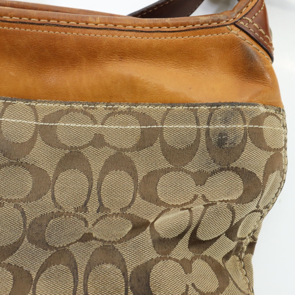 コーチ K0769-11444 ブリーカー シグネチャー柄 ショルダーバッグ  ブラウン系 COACH レディース