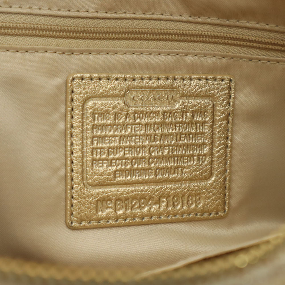 コーチ B1294-F19189 ペネロピ リネン シグネチャー柄 ショルダーバッグ  ベージュ系 COACH レディース