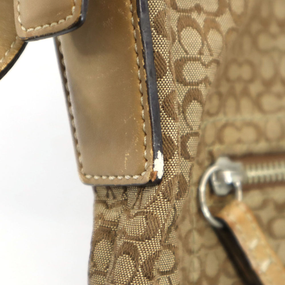 COACH コーチ K0726-F10944 シグネチャー柄 ショルダーバッグ  ベージュ系 レディース