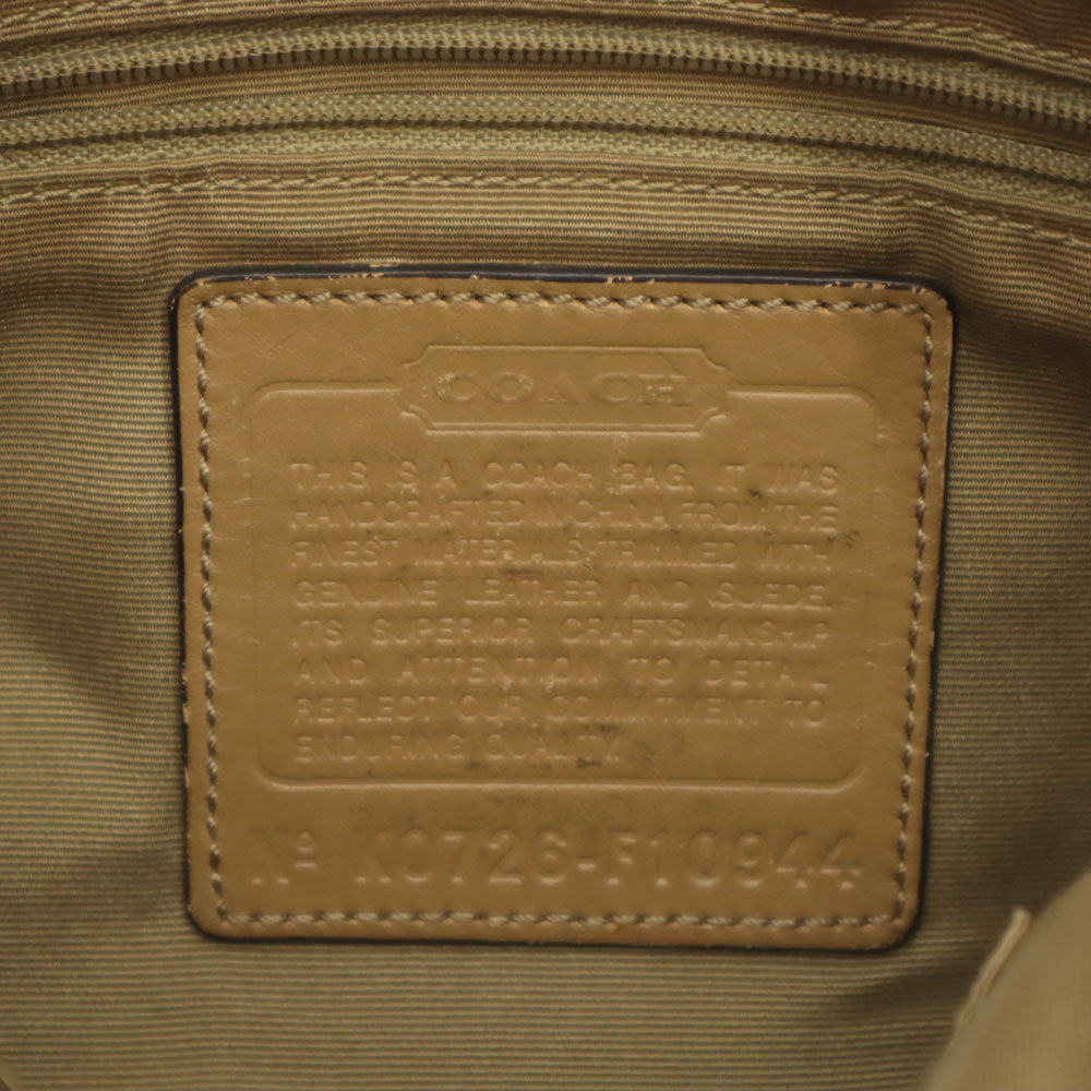 COACH コーチ K0726-F10944 シグネチャー柄 ショルダーバッグ  ベージュ系 レディース