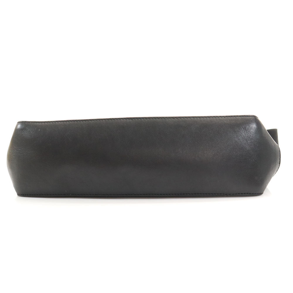 ARMANI COLLEZIONI アルマーニコレッツォーニ イタリア製 ロゴ総柄 ショルダーバッグ  ブラック系 メンズ