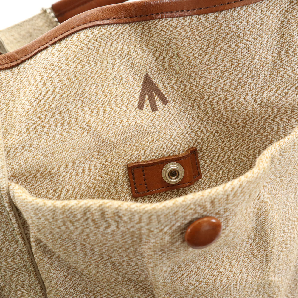 PORTER ポーター 吉田カバン THE ACME THUNDERER BROAD ARROW トートバッグ  ブラウン系 レザー切替 ブロードアロー メンズ