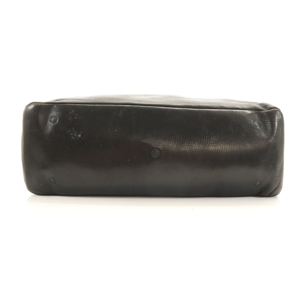 Daniel & Bob ダニエルアンドボブ イタリア製 トゥモローランド別注 レザー トートバッグ  ブラック x TOMORROWLAND メンズ