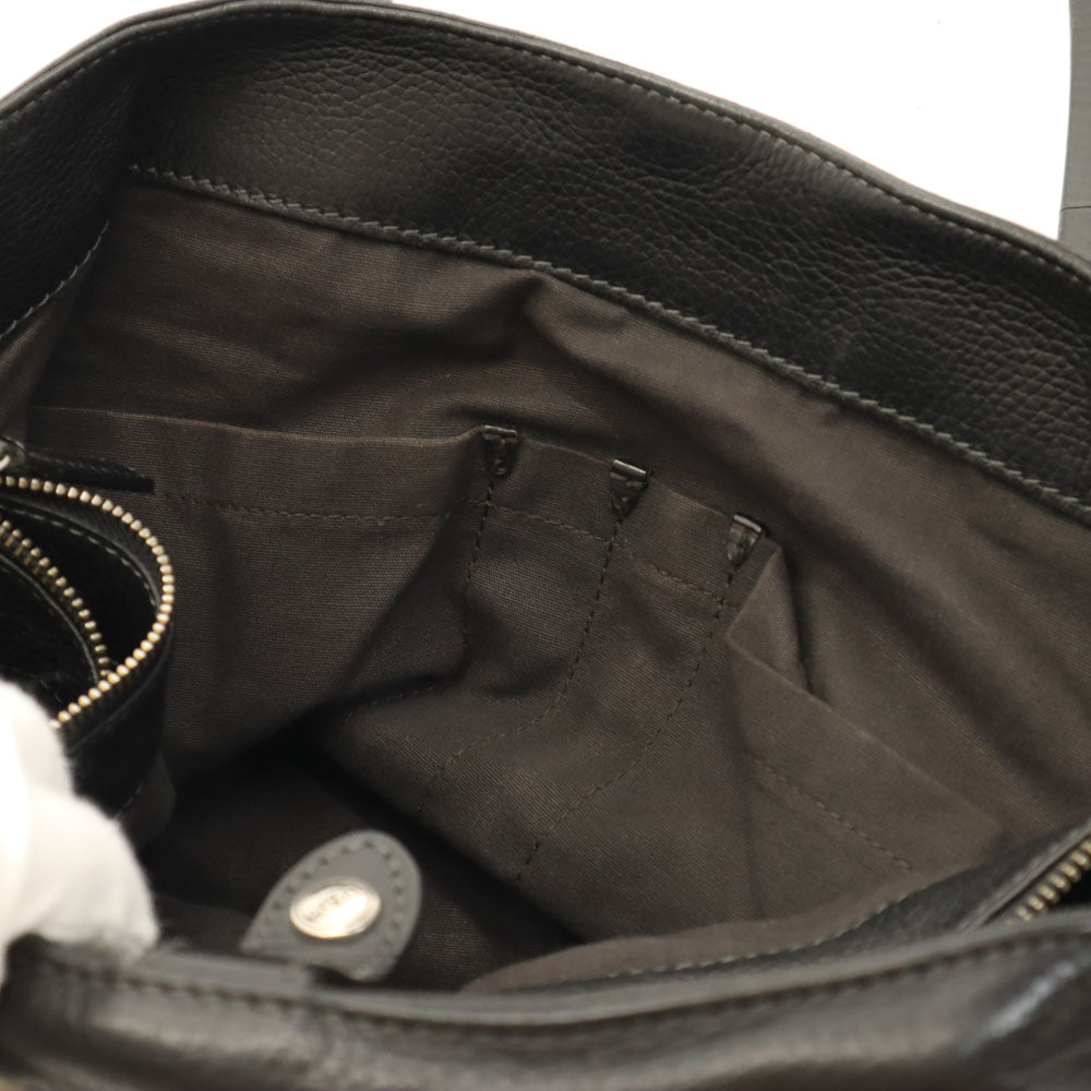 Daniel & Bob ダニエルアンドボブ イタリア製 トゥモローランド別注 レザー トートバッグ  ブラック x TOMORROWLAND メンズ