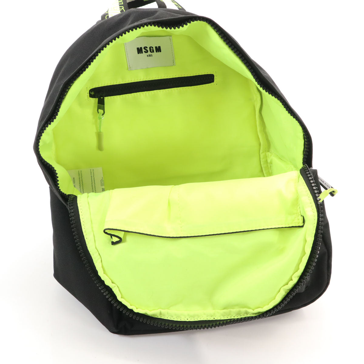 MSGM エムエスジーエム リュックサック  黒 KIDS キッズ