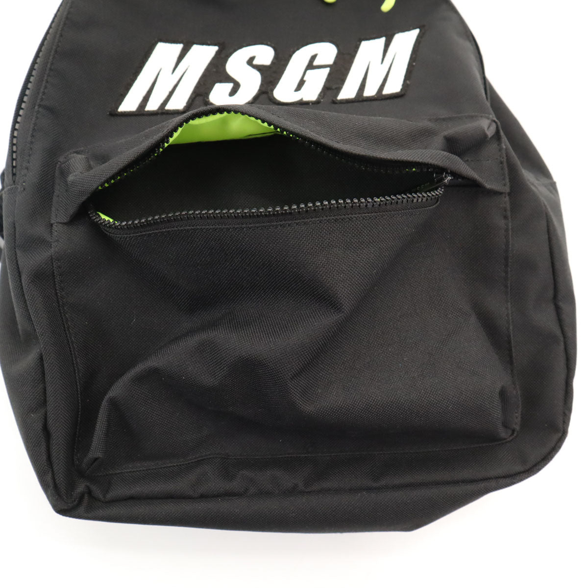 MSGM エムエスジーエム リュックサック  黒 KIDS キッズ