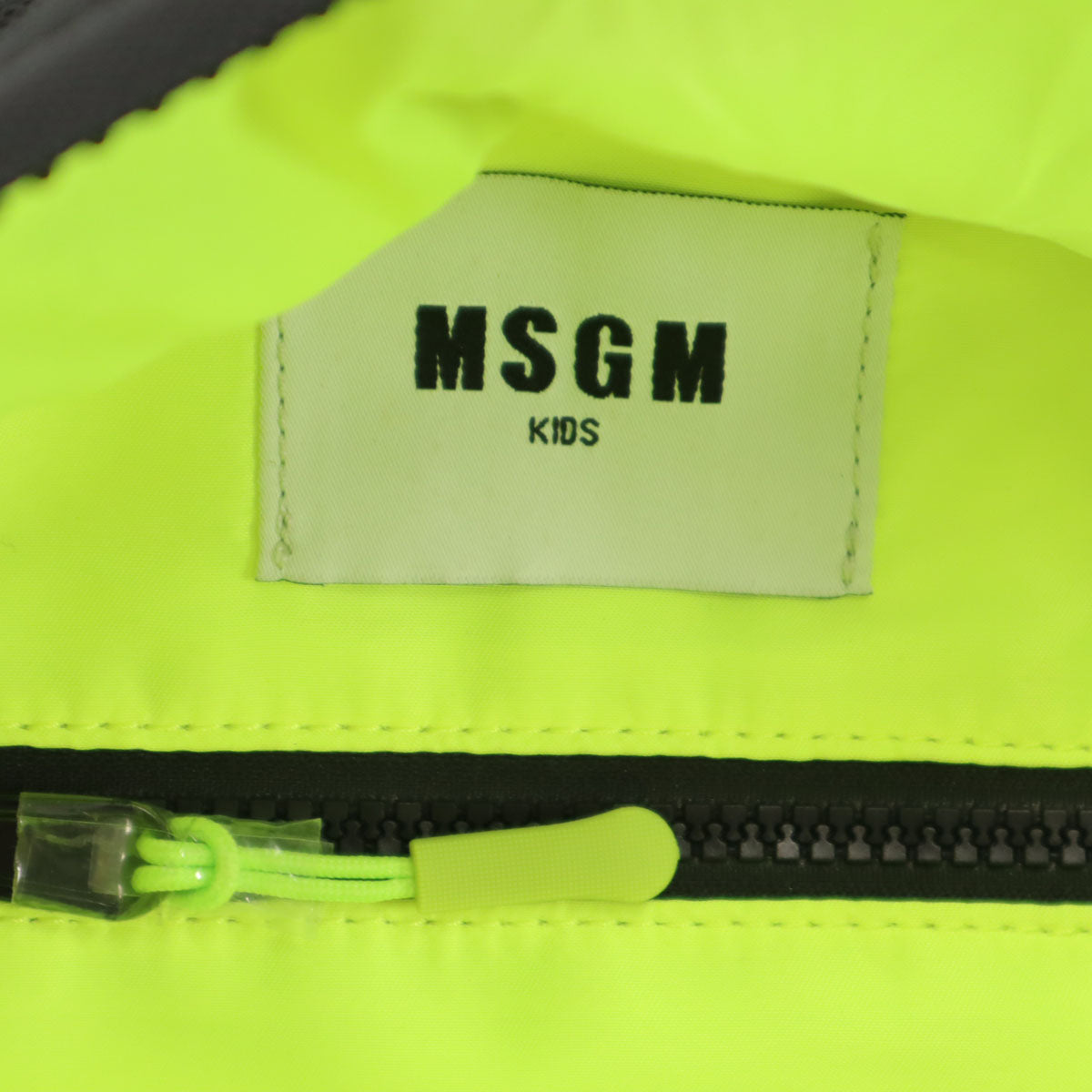 MSGM エムエスジーエム リュックサック  黒 KIDS キッズ