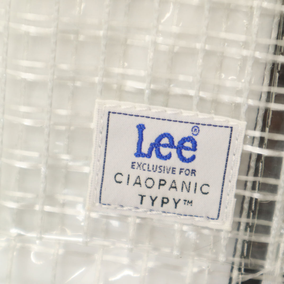 CIAOPANIC TYPY チャオパニックティピー クリア トートバッグ  白系 Lee リー 別注 レディース