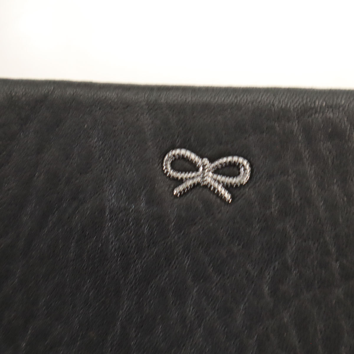 Anya Hindmarch アニヤハインドマーチ リボンタッセル トートバッグ  黒 レディース